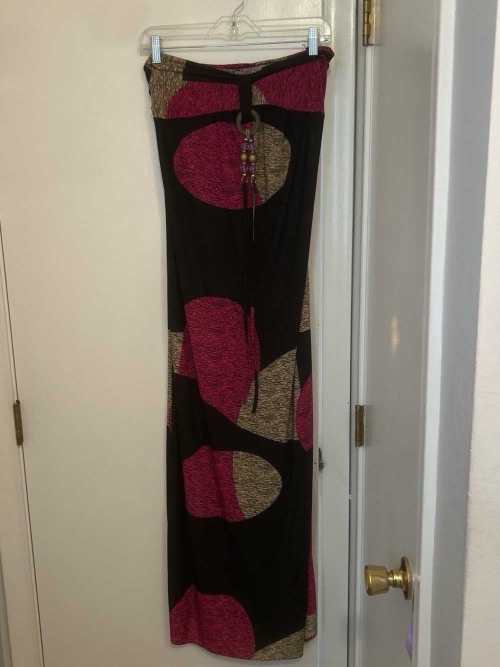 Vintage Halter Maxi Dress